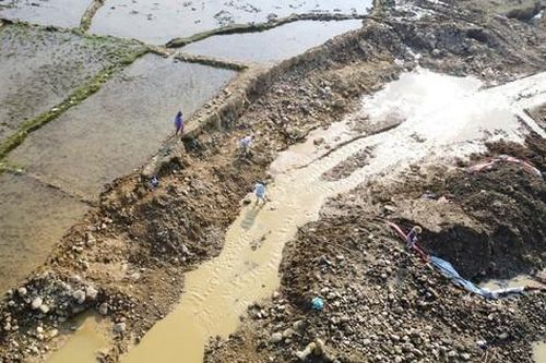 Phát hiện 18 cá nhân có dấu hiệu khai thác vàng trái phép ở Sơn La