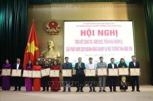 Hưng Yên tập trung nông nghiệp xanh, kiểm soát ô nhiễm và chuyển đổi số toàn diện trong năm 2026