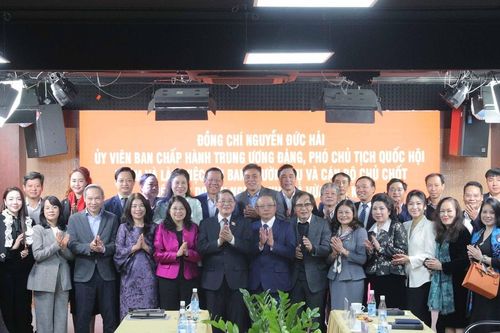 Phó Chủ tịch Quốc hội Nguyễn Đức Hải: Đề nghị Hiệp hội Doanh nghiệp nhỏ và vừa tham gia sâu hơn vào hoàn thiện thể chế