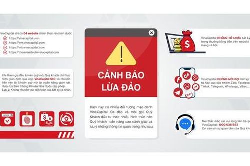 VinaCapital cảnh báo lừa đảo mạo danh để gọi đầu tư