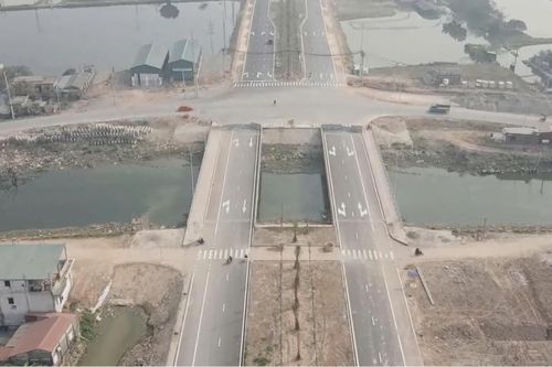 Thông xe thêm 7km đường trục phía Nam trước Tết Nguyên đán