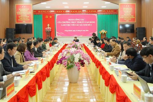 Phó Bí thư Thường trực Tỉnh ủy, Chủ tịch HĐND tỉnh Bế Thanh Tịnh: Xây dựng các xã cụm số 3 trở thành vùng động lực phát triển kinh tế - xã hội của tỉnh