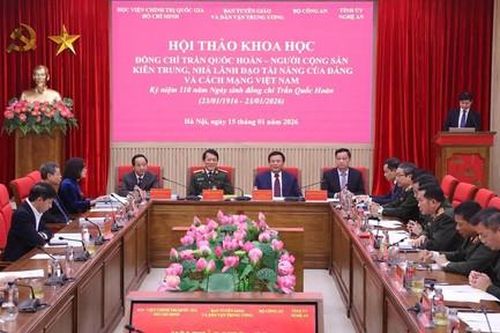 Đồng chí Trần Quốc Hoàn - Người cộng sản kiên trung, nhà lãnh đạo tài năng của Đảng và cách mạng Việt Nam