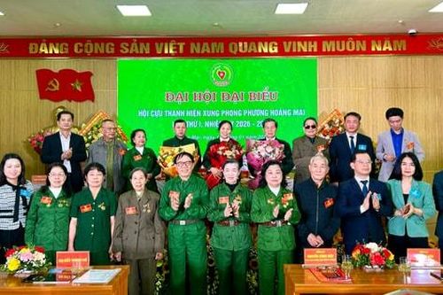 Đại hội Hội Cựu Thanh niên xung phong phường Hoàng Mai lần thứ nhất thành công tốt đẹp