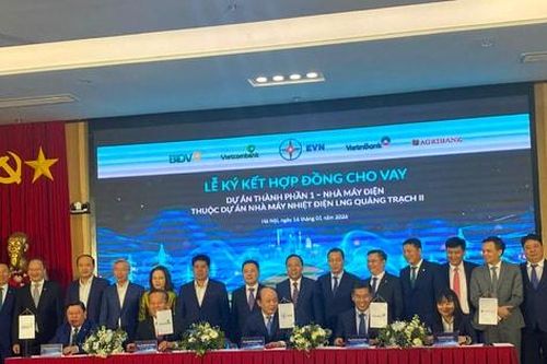 Ký kết hợp đồng cho vay hơn 29.500 tỷ đồng xây dựng nhà máy điện LNG Quảng Trạch II
