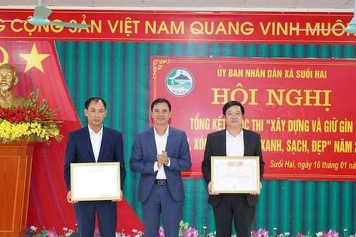 Suối Hai lan tỏa phong trào xây dựng thôn, xóm sáng - xanh - sạch - đẹp