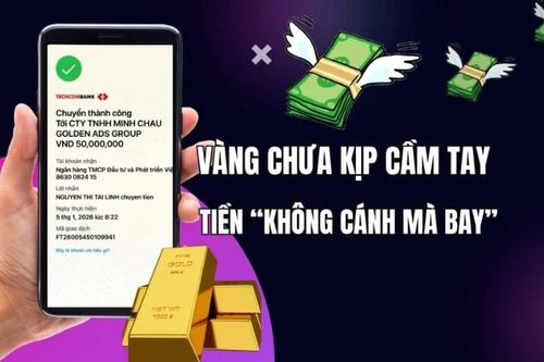 Vàng chưa kịp cầm tay - Tiền 'không cánh mà bay'