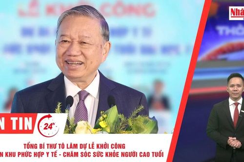 Thời sự 24h ngày 17/1: Tổng Bí thư Tô Lâm dự Lễ khởi công dự án Khu phức hợp y tế - Chăm sóc sức khỏe người cao tuổi