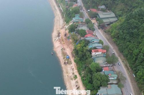 Dự án kè sông Đà gần 500 tỉ đồng chậm tiến độ