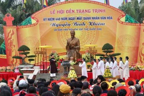 Kỷ niệm 440 năm Ngày mất Danh nhân văn hóa Trạng Trình Nguyễn Bỉnh Khiêm