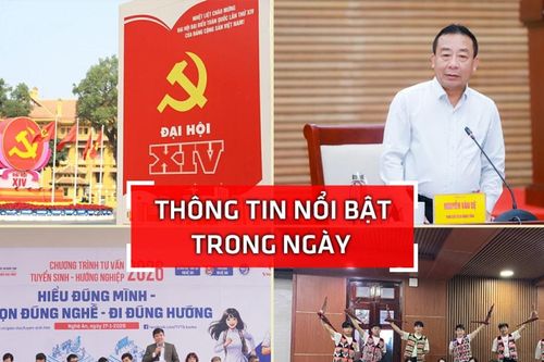 Nghệ An: Thông tin nổi bật ngày 17/1