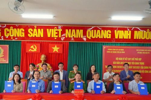 Ký kết quy chế phối hợp bảo vệ các mục tiêu trọng điểm