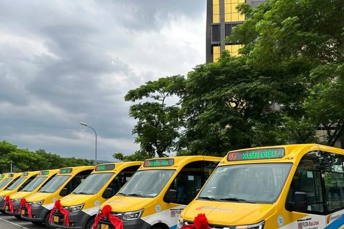 Vận hành tuyến xe buýt nối sân bay quốc tế Đà Nẵng với phường Ngũ Hành Sơn từ 25/1