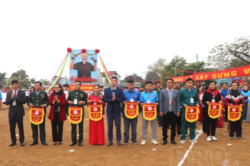 500 vận động viên tham gia Đại hội Thể dục thể thao xã Thanh Nưa