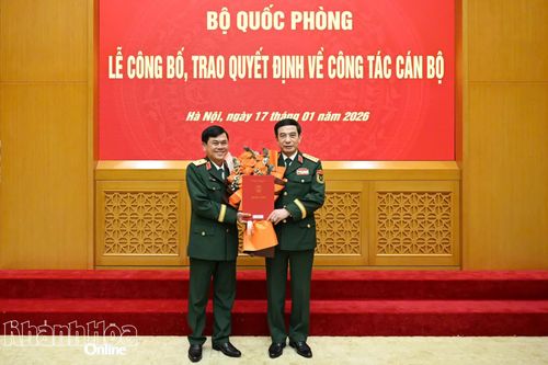 Chỉ huy trưởng Bộ Chỉ huy Quân sự tỉnh Khánh Hòa được phong quân hàm Thiếu tướng