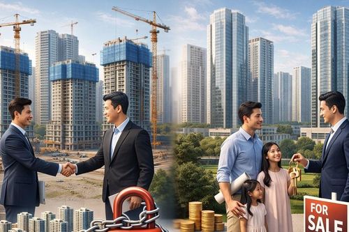 HoREA đề xuất cho phép bán nhà ở hình thành trong tương lai dù chưa giải chấp