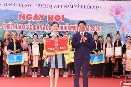 Bế mạc Ngày hội Văn hóa - Thể thao các dân tộc xã Huổi Một năm 2026