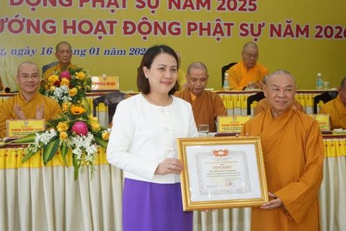 Phật giáo TP.Đà Nẵng thành tựu nhiều hoạt động Phật sự năm 2025