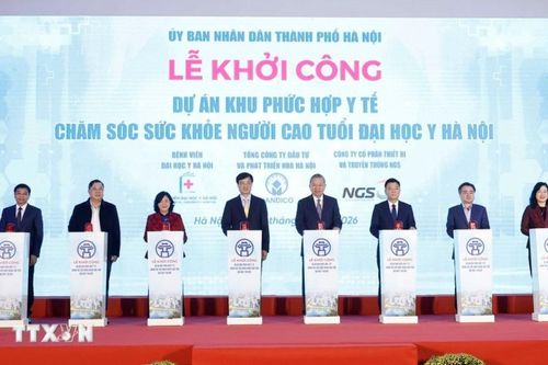 Hà Nội: Khởi công dự án phức hợp y tế chăm sóc sức khỏe người cao tuổi