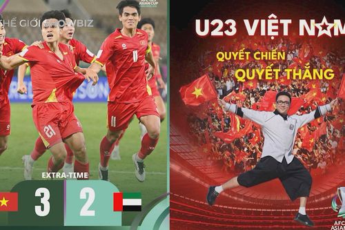 Dàn sao Việt chức mừng chiến thắng của U23 Việt Nam