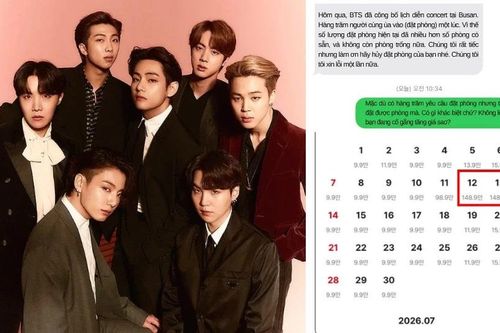 Knet nghi vấn khách sạn cố ý hủy phòng để đôn giá 'ăn theo' lịch concert BTS