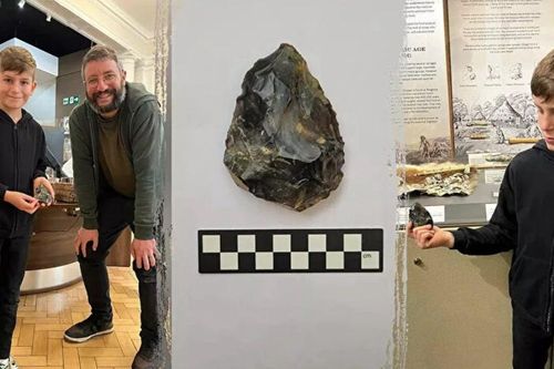 Dạo chơi bãi biển, vô tình nhặt được rìu đá của người Neanderthal 60.000 năm