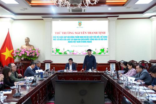 Thẩm định Dự án Luật sửa đổi Luật Cơ quan đại diện Việt Nam ở nước ngoài