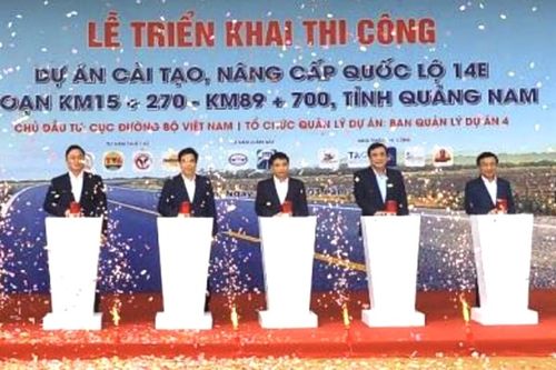 Đà Nẵng: Dự án cải tạo, nâng cấp Quốc lộ 14E 'lụt' tiến độ