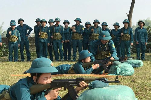 Nâng cao chất lượng dân quân tự vệ