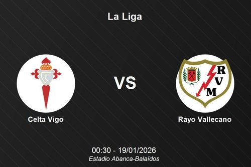 Nhận định Celta Vigo vs Rayo Vallecano - La Liga 00h30 ngày 19/1