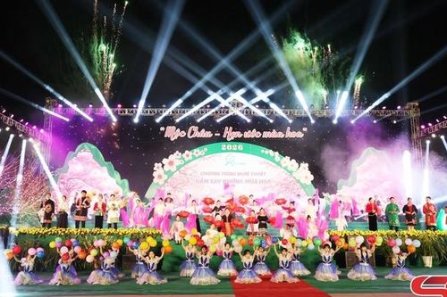Chương trình nghệ thuật 'Mộc Châu đắm say mùa hoa'