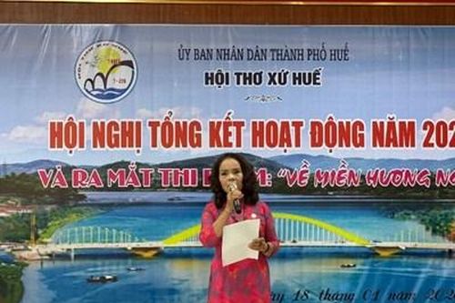 Hội Thơ xứ Huế nhìn lại một năm hoạt động