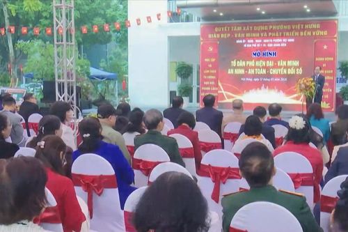 Tổ dân phố hiện đại – Quyết tâm từ cơ sở