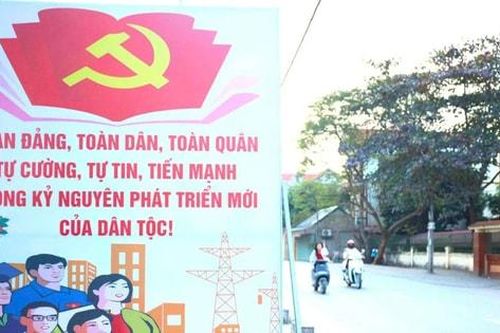 Không khí phấn khởi lan tỏa, gửi trọn niềm tin tới Đại hội Đảng