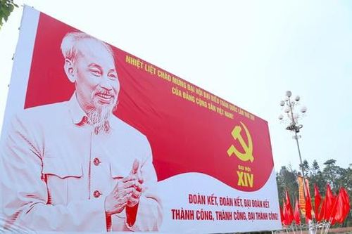 Thanh Hóa - Nghệ An rực đỏ cờ hoa hướng về Đại hội XIV của Đảng