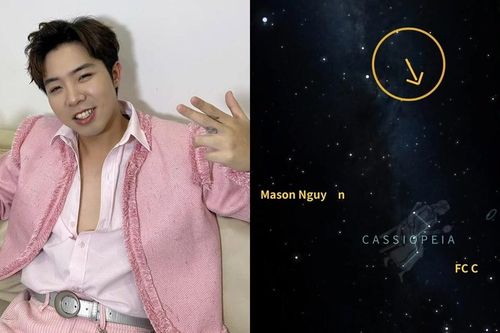 Mason Nguyễn được fan mua sao trên trời tặng, tên gọi lẫn ý nghĩa gây tò mò