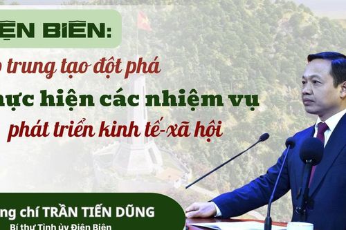 Điện Biên: Tập trung tạo đột phá thực hiện các nhiệm vụ phát triển kinh tế-xã hội