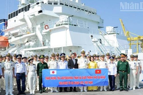Tàu Lực lượng Bảo vệ bờ biển Nhật Bản thăm thành phố Đà Nẵng