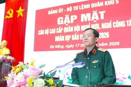 Quân khu 5 gặp mặt cán bộ cao cấp nghỉ hưu, nghỉ công tác