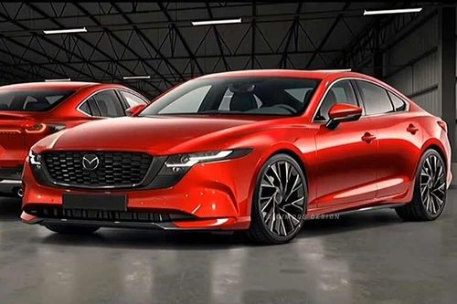 Mazda6 2026 thiết kế đẹp thế này có đủ sức đấu Toyota Camry?