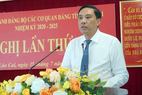 Phó Bí thư Thường trực Tỉnh ủy Lào Cai: Tập trung đột phá về thể chế, môi trường đầu tư