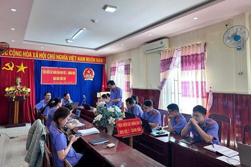 VKSND khu vực 2, tỉnh Quảng Ngãi chủ động triển khai nền tảng quản lý án hình sự