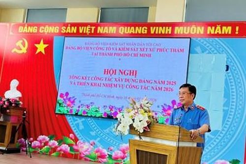 Đảng bộ Viện Phúc thẩm 3 triển khai nhiệm vụ công tác năm 2026