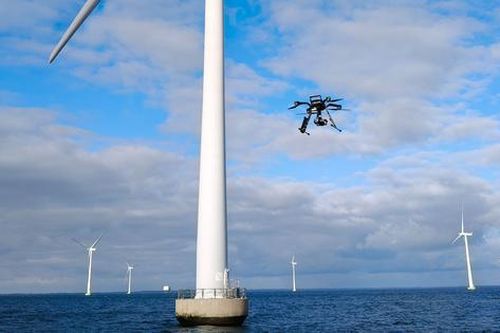 Kiểm tra 'sức khỏe' turbine điện gió ngoài khơi theo cách không ngờ