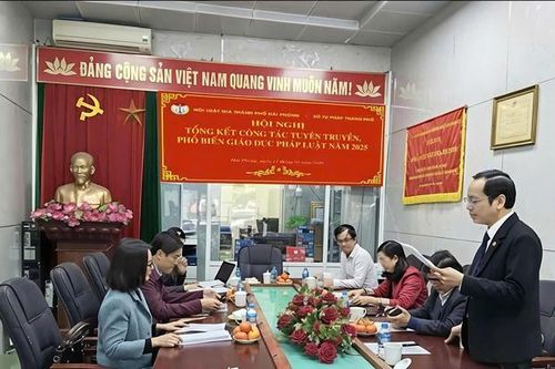 Hải Phòng: Tăng cường phối hợp giữa Hội Luật gia và Sở Tư pháp trong phổ biến, giáo dục pháp luật