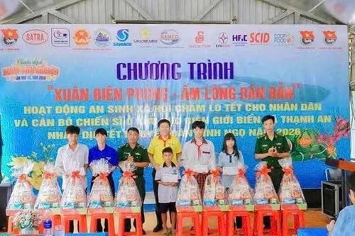 Xuân nghĩa tình trên xã đảo Thạnh An