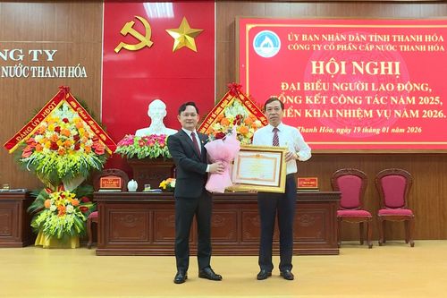 Công ty Cổ phần Cấp nước Thanh Hóa triển khai nhiệm vụ năm 2026