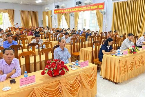 Đại biểu HĐND tỉnh An Giang tiếp xúc cử tri hai phường Thới Sơn và Tịnh Biên