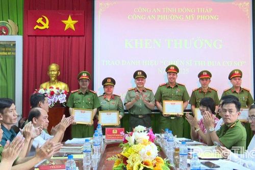 Phường Mỹ Phong: Giữ vững an ninh, trật tự, kéo giảm tội phạm trong năm 2025