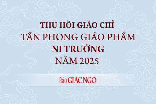 Ban Giám luật thu hồi Giáo chỉ tấn phong Ni trưởng đối với Ni sư Thích nữ Đức Hải (Khánh Hòa)